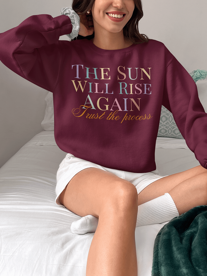 Raise Again and Trust the Process Classic Sweatshirt product image (1)
