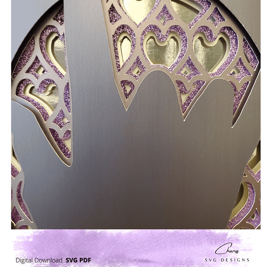 3D 5-Layer 'I Love You' in ASL SVG product image (4)