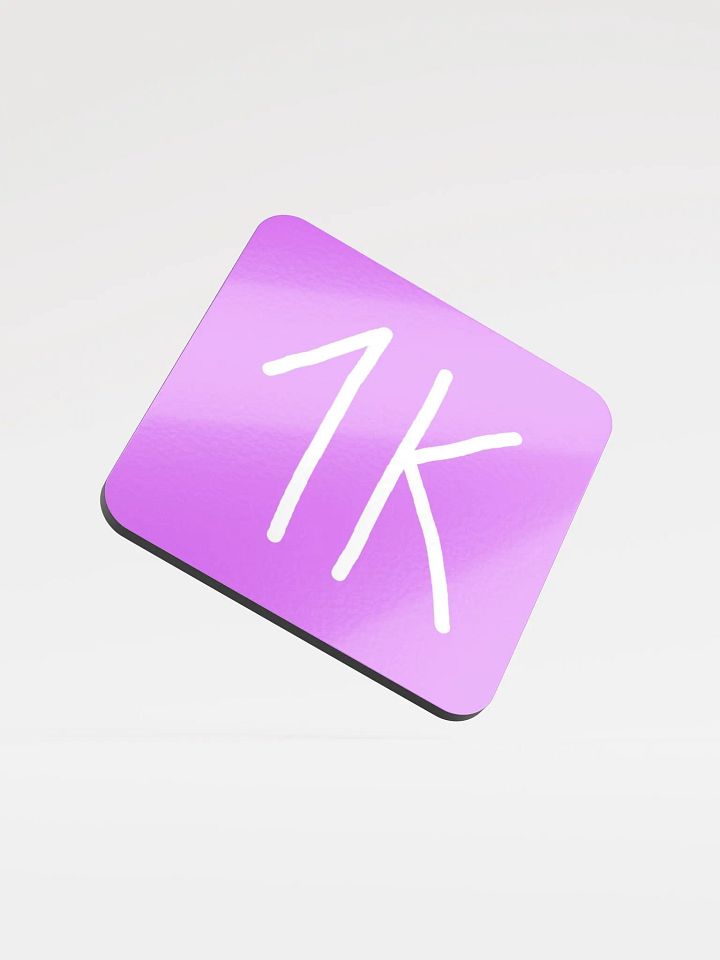 1k followers on Instagram Coaster product image (1)