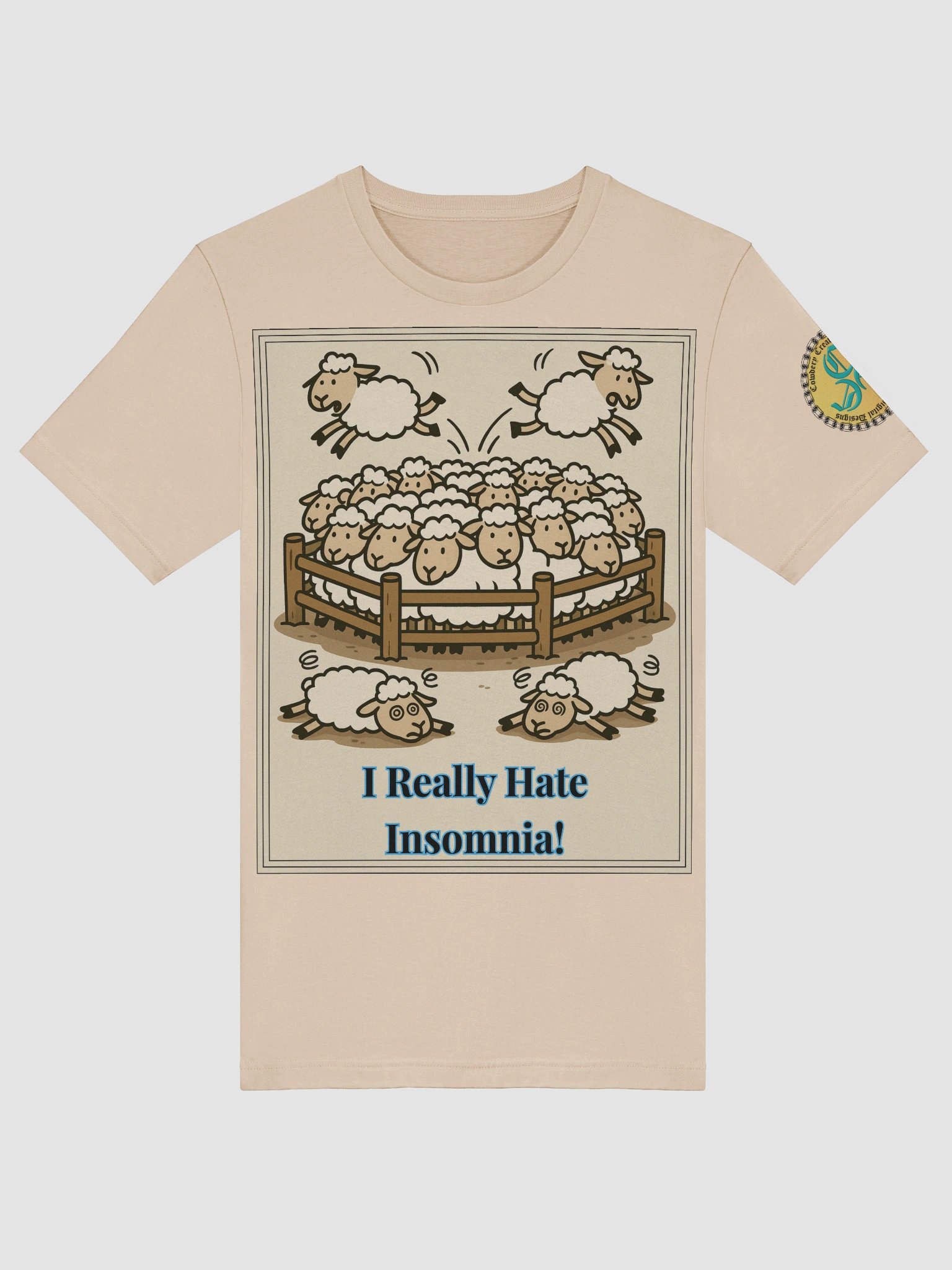 I Really Hate Insomnia (Both) Bella+Canvas Supersoft T-Shirt Colors (7) product image (54)
