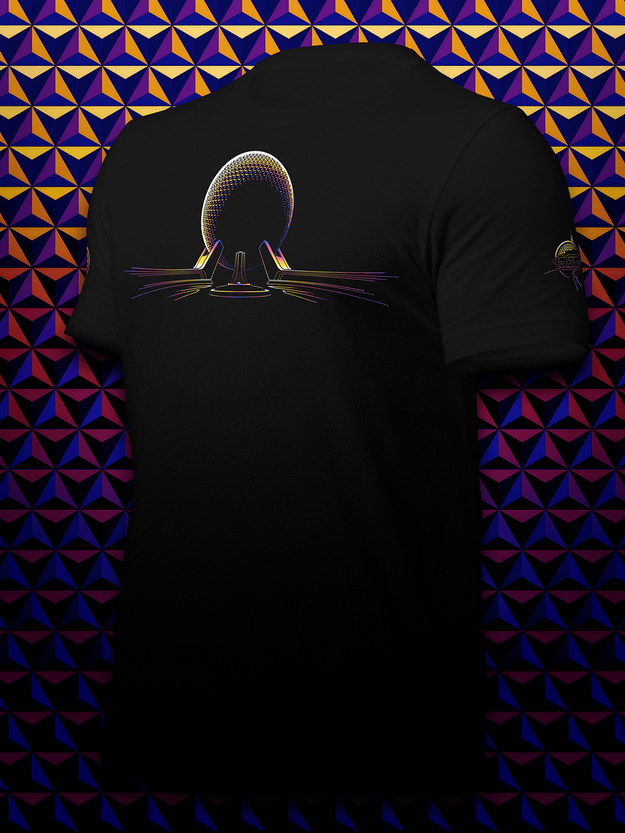 GEOSPHERE Line Art Unisex T-shirt product image (3)