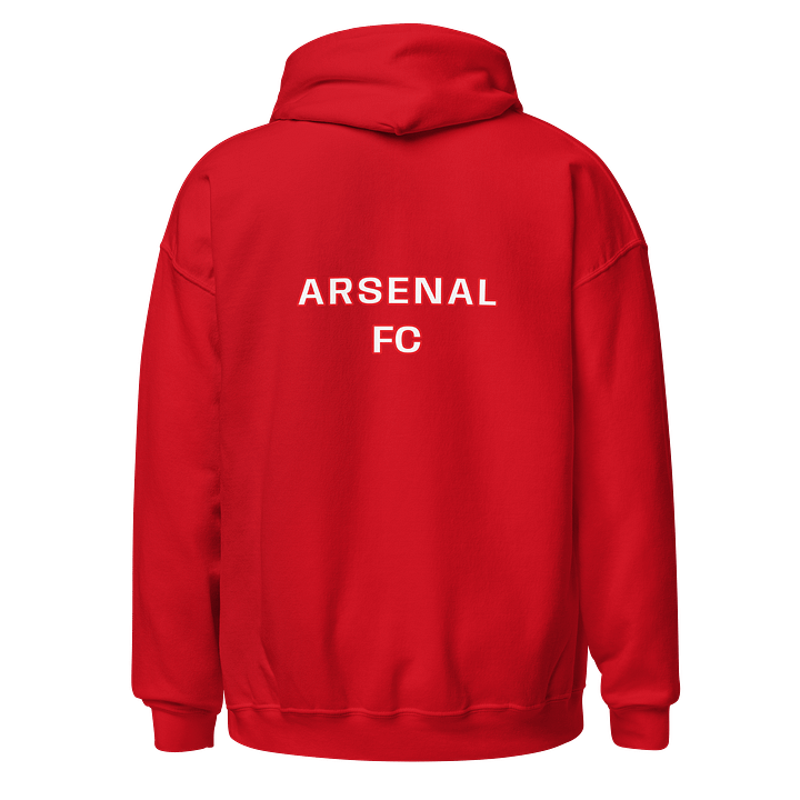 ARSENAL FAN - TEA UNISEX HOODIE (RED) product image (1)