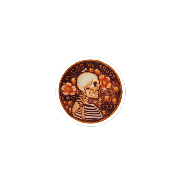 PRETTY PENNY die-cut magnet product image (1)