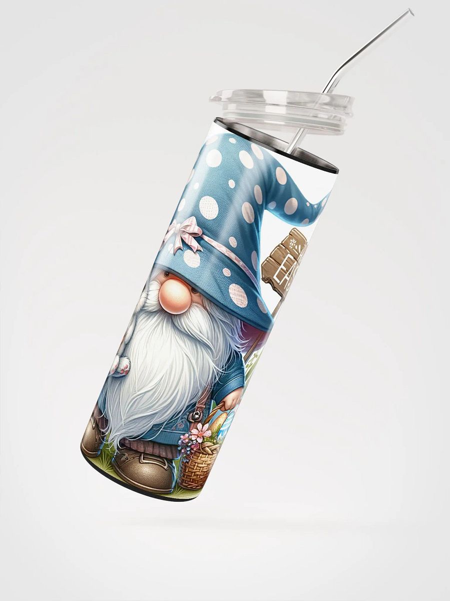 Whimsical Easter Gnome Stainless Steel Tumbler product image (3)