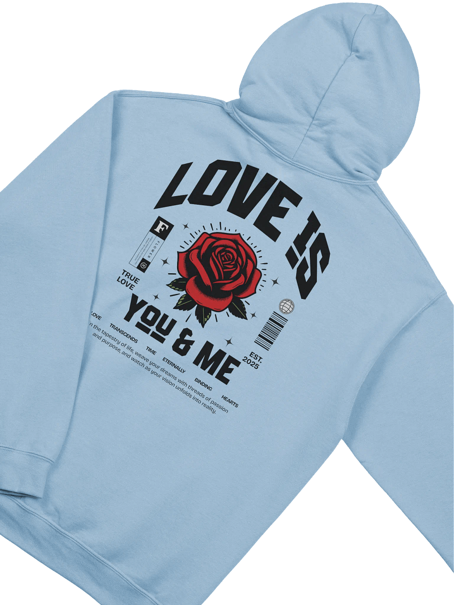 Love is .. Gildan Classic Hoodie product image (3)