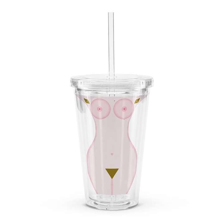 Abstract Femininity Tumbler - 16 oz product image (1)