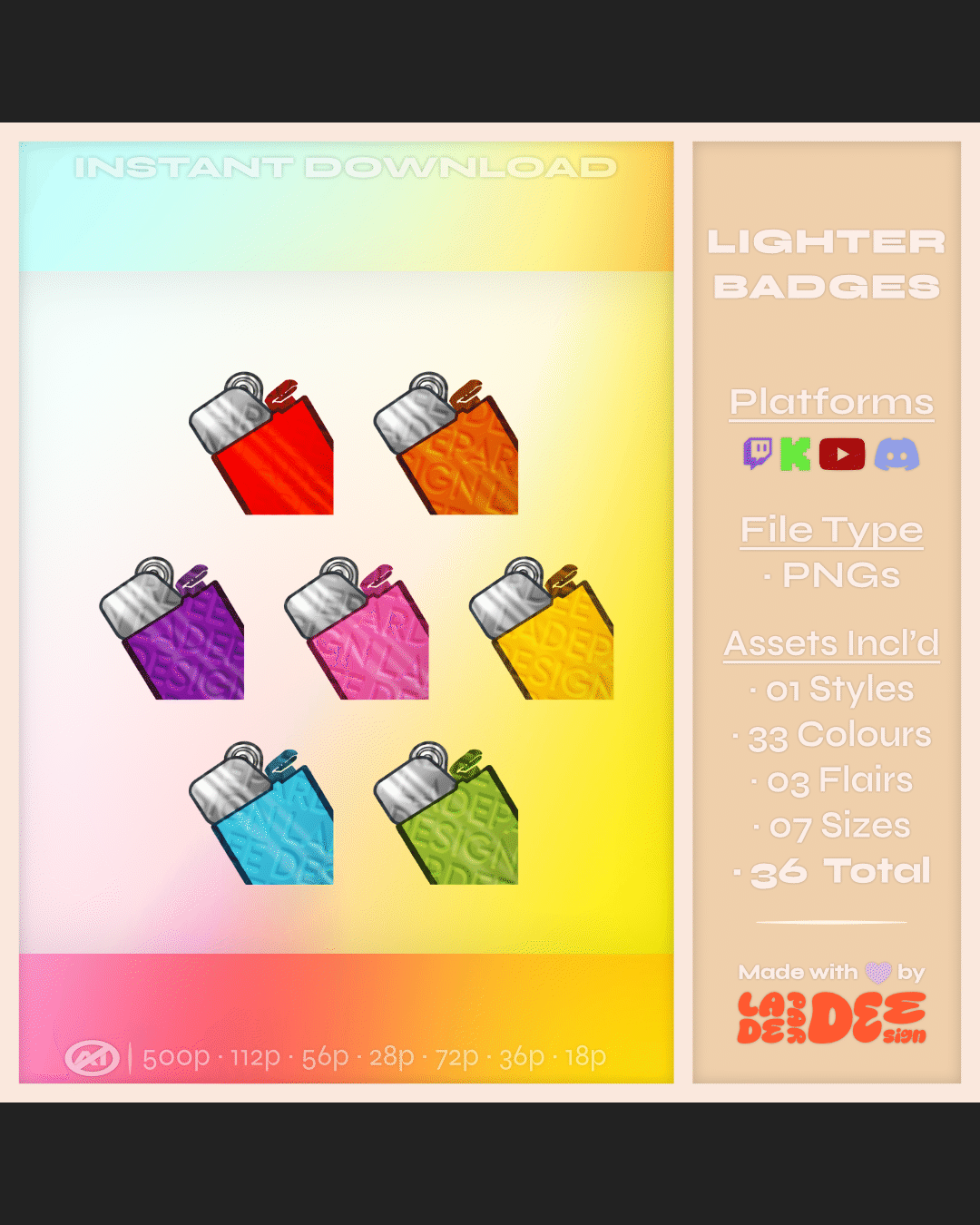 Lighter Badges product image (1)