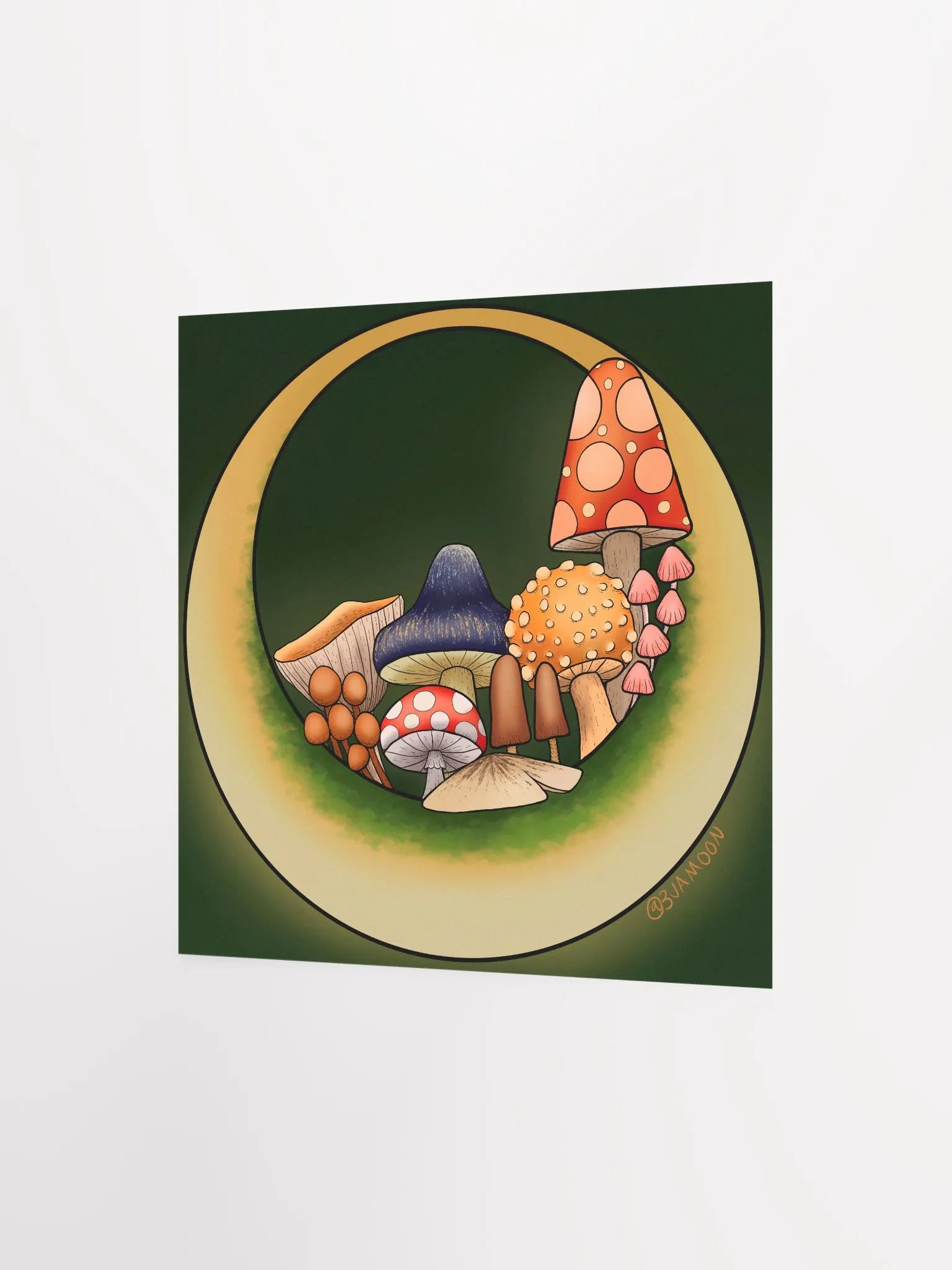 Moonie Shrooms Poster Print product image (6)