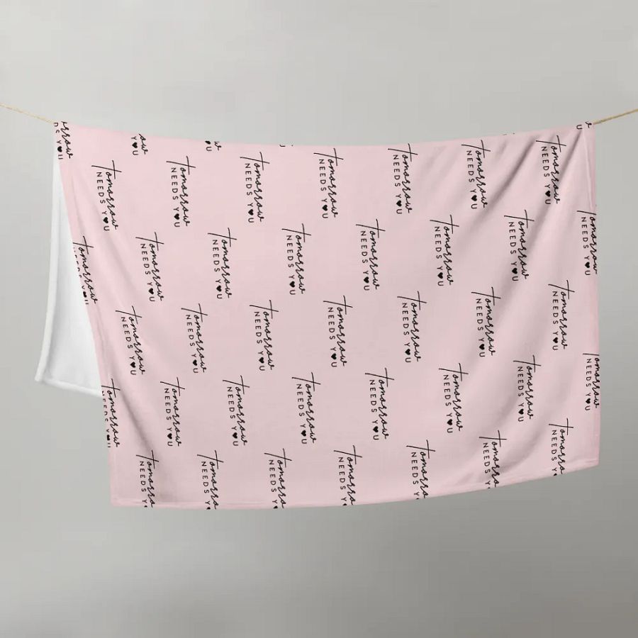 Tomorrow Needs You Blanket product image (9)