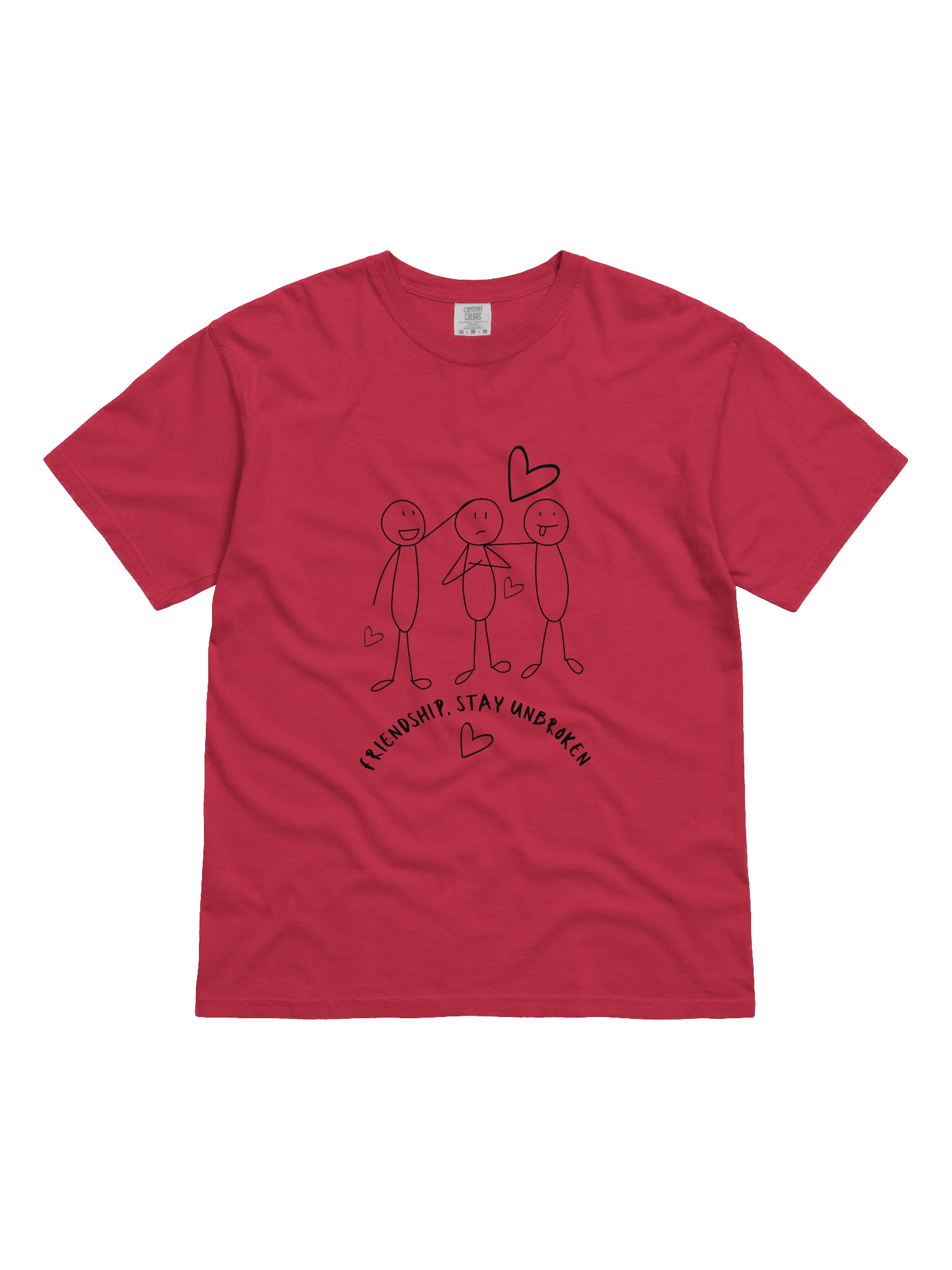 Friendship, Stay Unbroken Heavyweight T-Shirt product image (1)