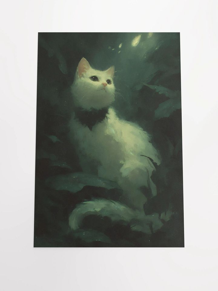 Mystical Feline Enchantment Poster product image (1)