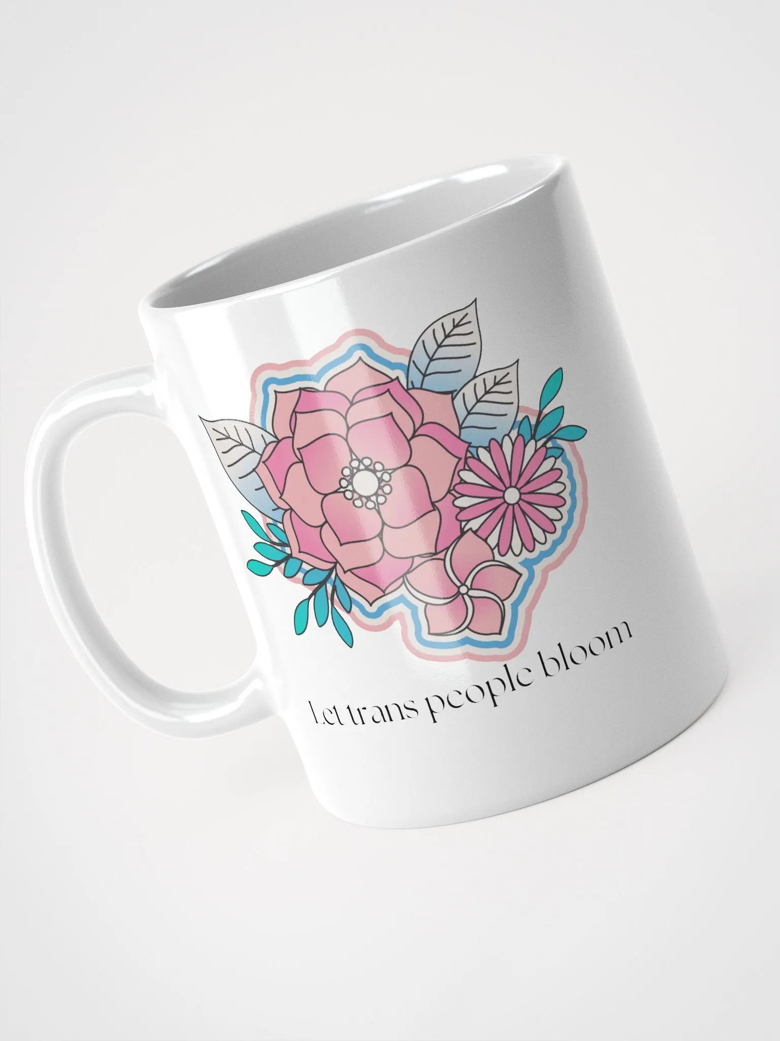 Let Trans People Bloom mug product image (2)