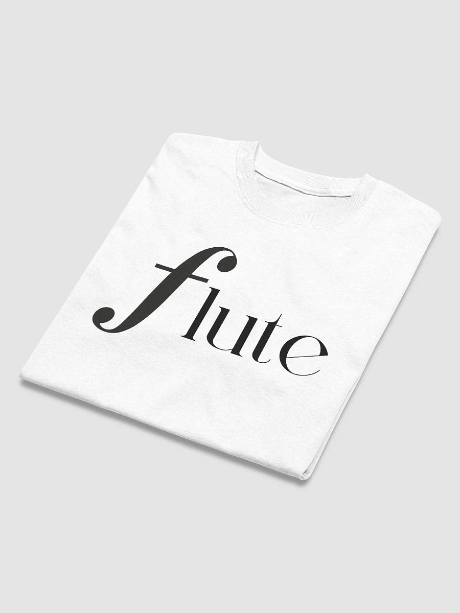 Forte Flute Tee - Black Letters - Flute - Unisex product image (4)