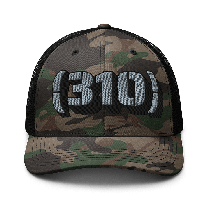 310 Camouflage Trucker Hat product image (1)