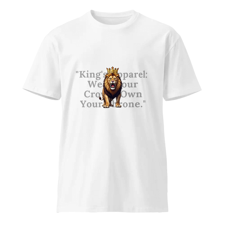 Crowned King Lion Unisex T-Shirt product image (17)