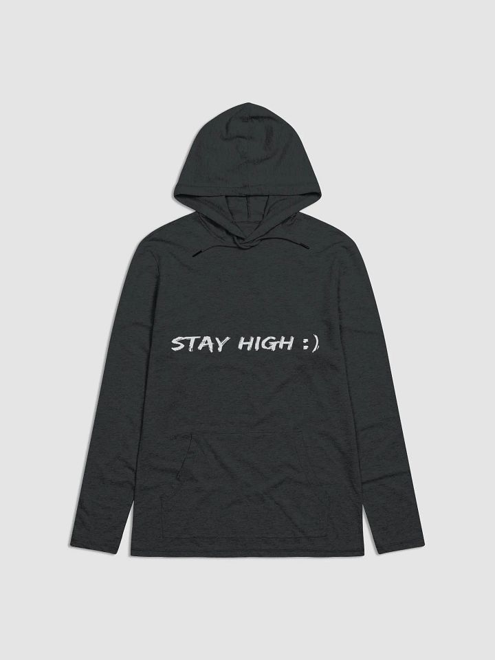 STAY HIGH & (Pot Heads Unite) District Lightweight Hoodie product image (1)