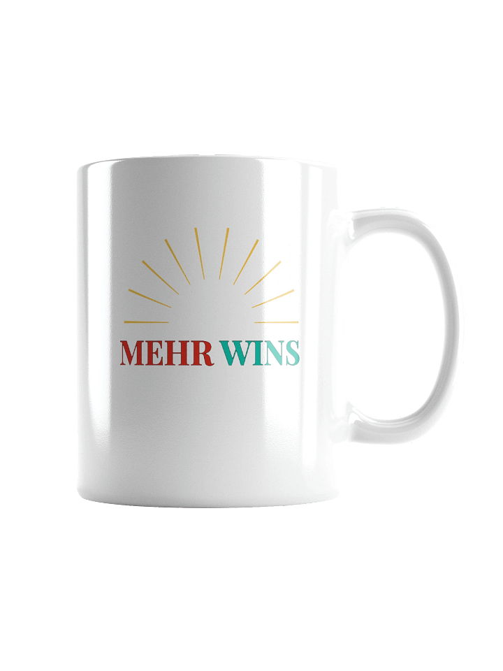 Mehr Wins - White Mug (Style 3) product image (1)