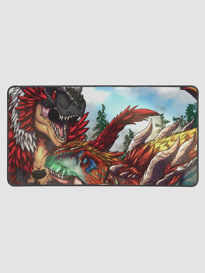 Redclaw vs Gishath Desk Mat product image (1)