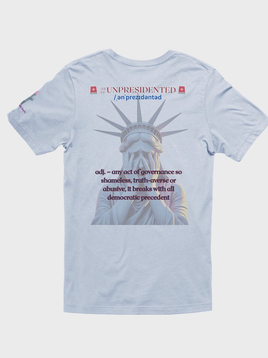 Stand With Liberty Barbed Wire American Flag Bella & Canvas 3001 Supersoft Tee product image (2)
