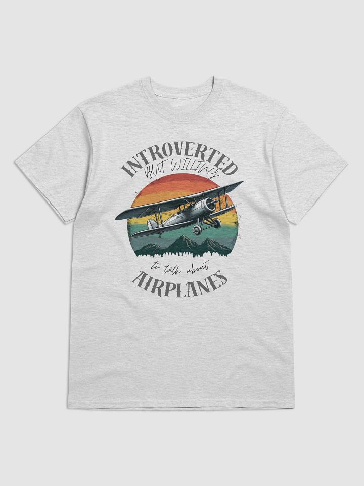 Introverted But willing to talk about airplanes product image (1)