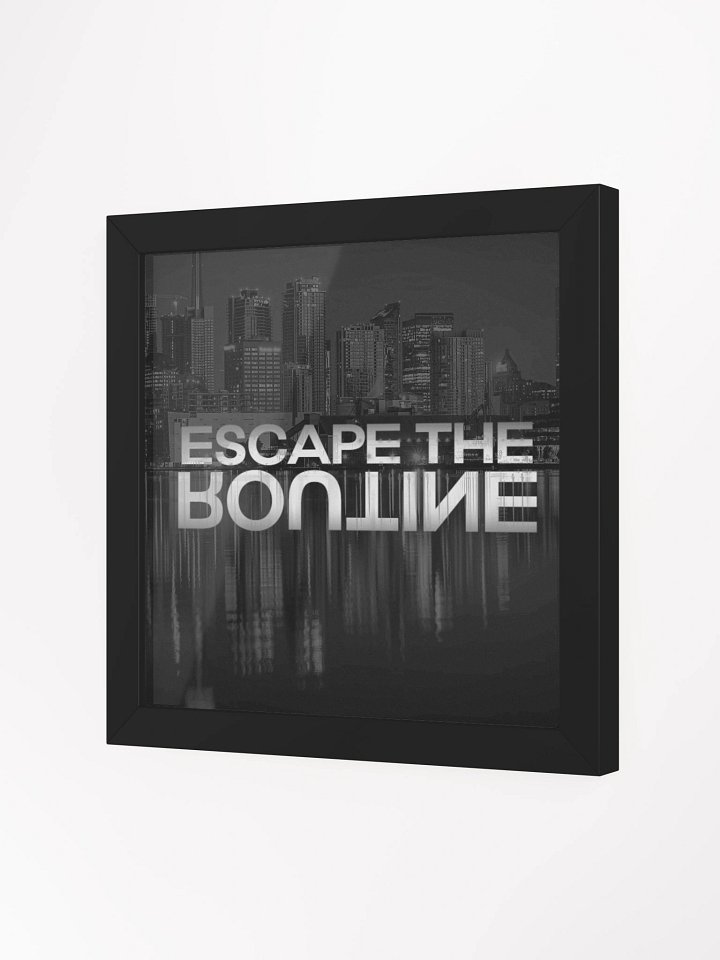 Cityscape Reflections Framed Poster product image (2)