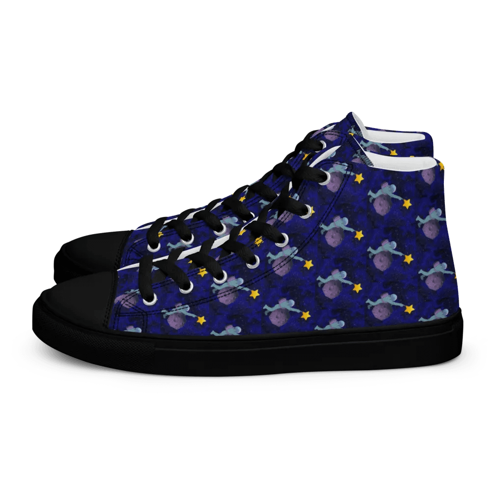 Reach for the Stars men’s high tops product image (1)
