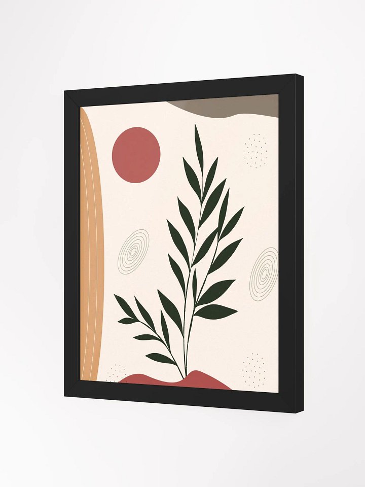 Eco-Friendly Matte Poster in Ayous Wood Frame product image (32)