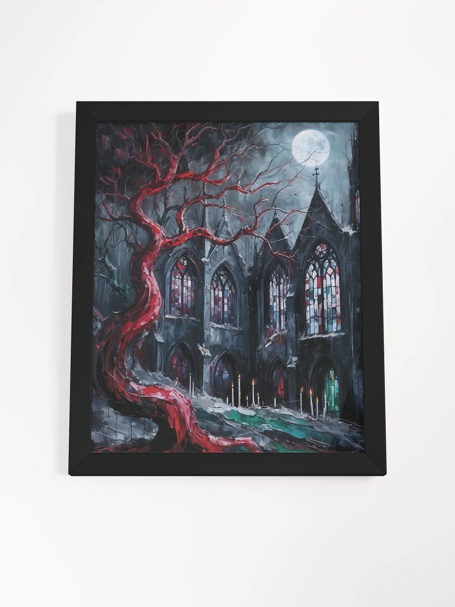 Gothic Nightfall Framed Print product image (21)