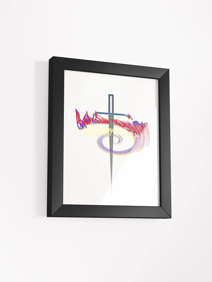 Warrior - Framed - High-Quality Matte Poster product image (2)