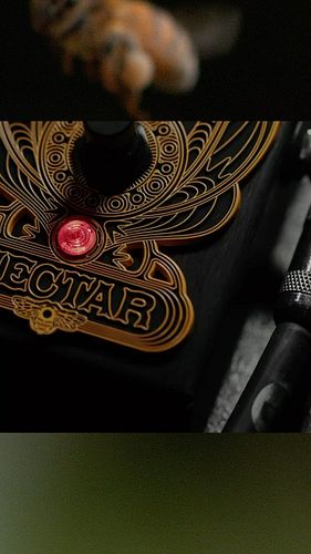 new @beetronics nectar is a killer drive and fuzz. super versatile! #notpedalbored