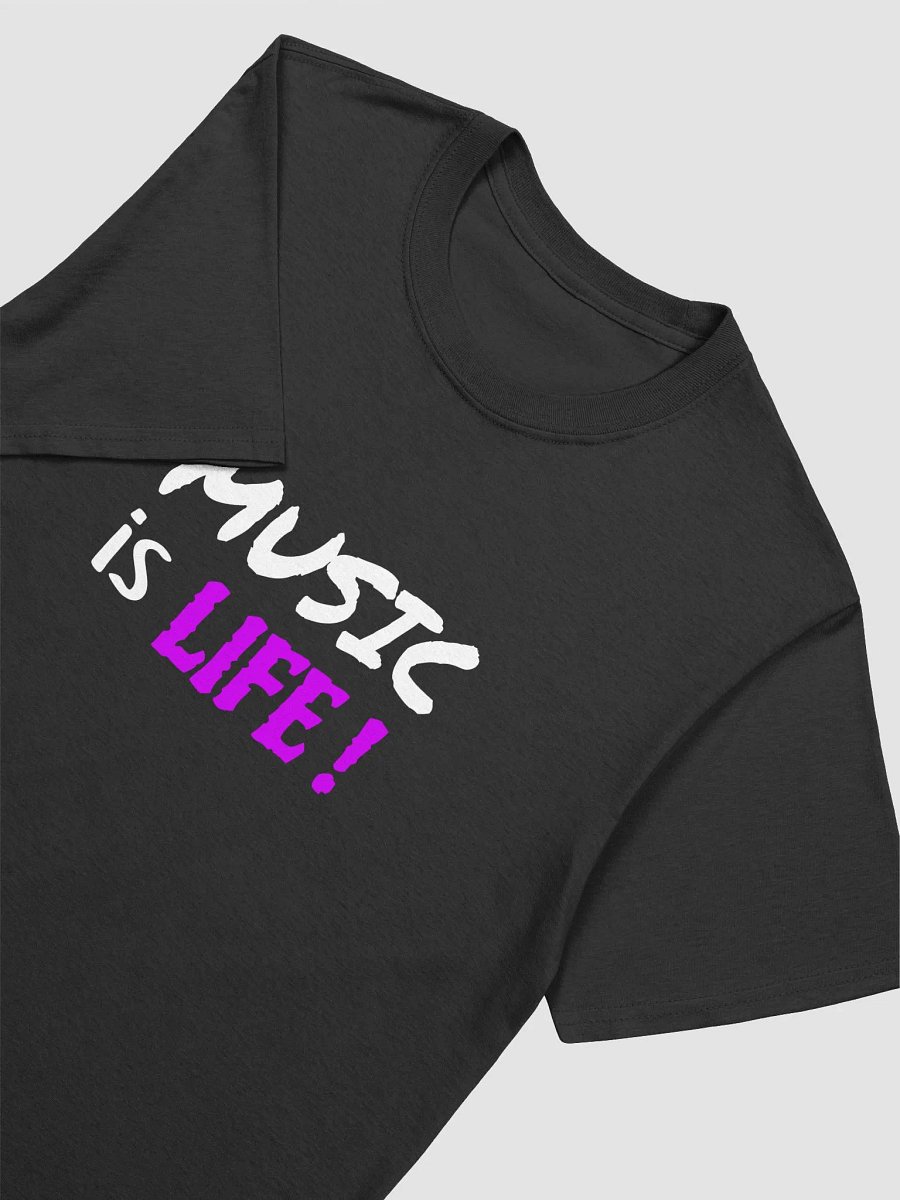 Stylish T-Shirt for Dj's | Music is Life | Exclusive product image (2)