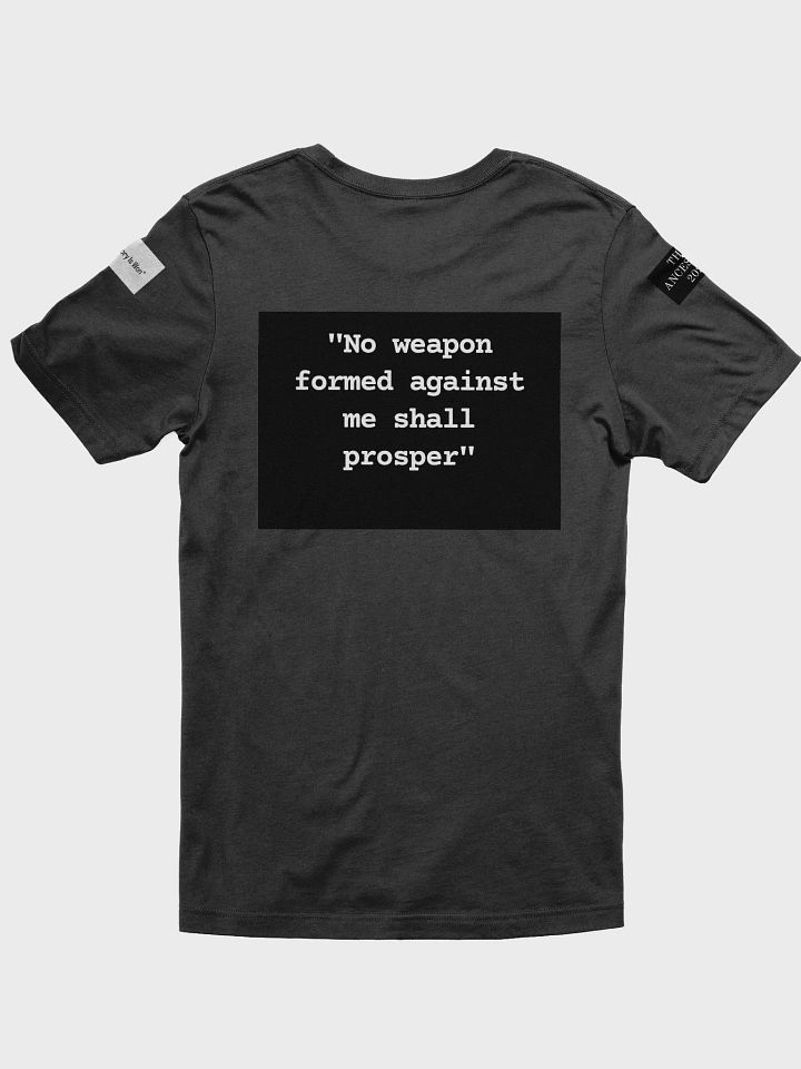 No Weapon Unisex Tee Black product image (2)