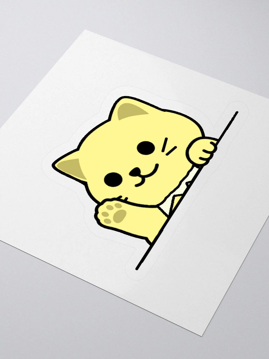 Special Cat Waving Sticker product image (7)