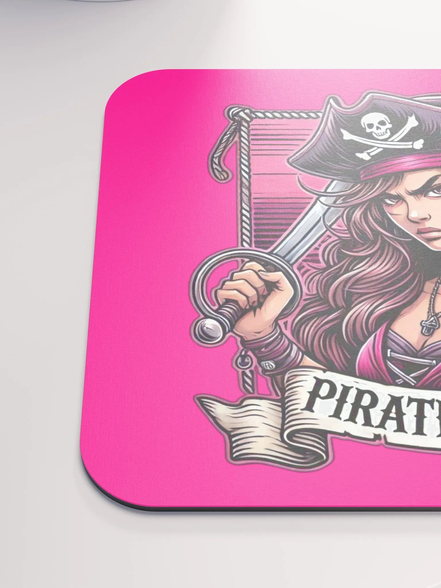PirateQueen Mouse Pad Pink product image (3)