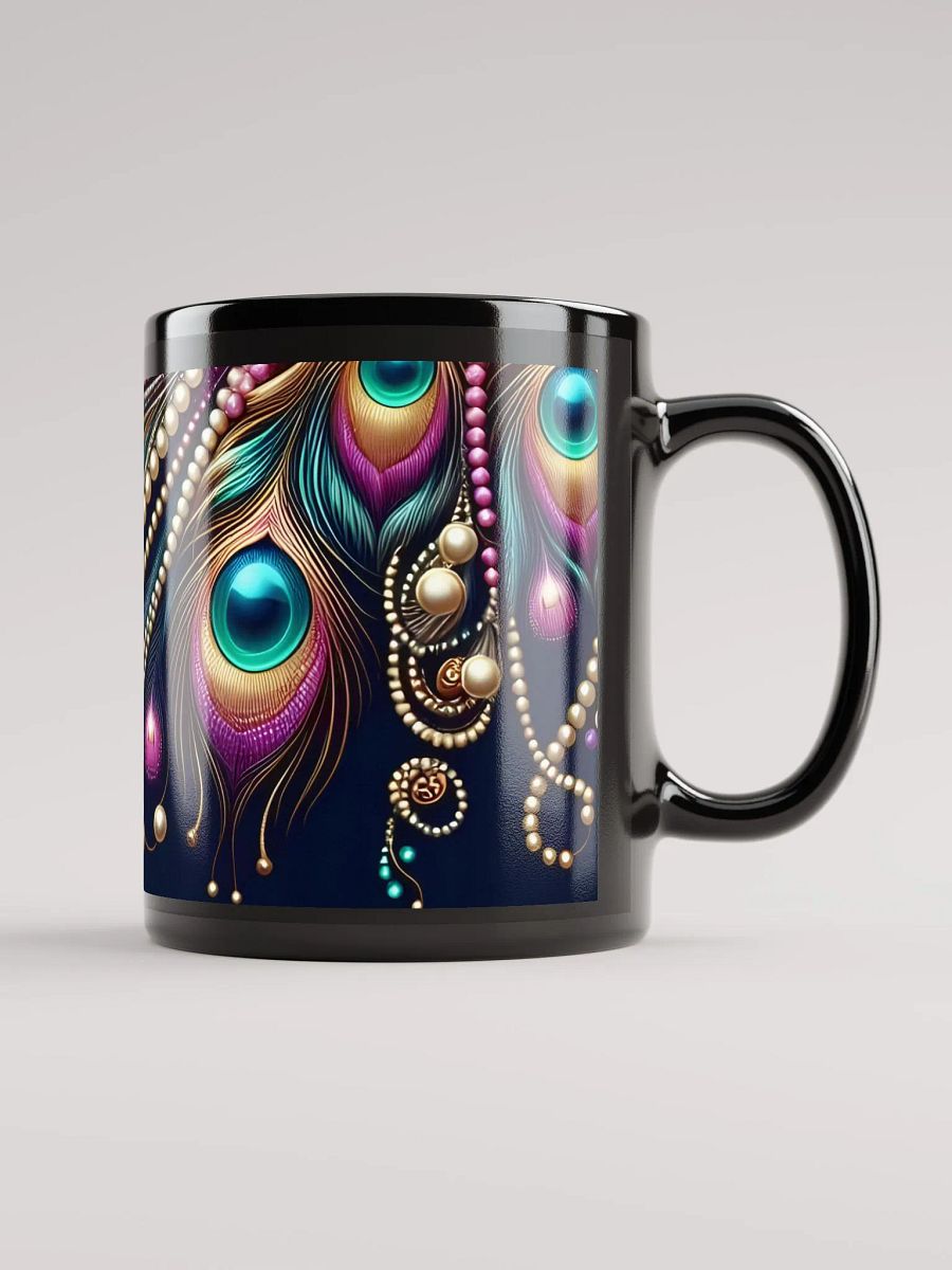 Peacock Feathers Elegance Mug product image (1)