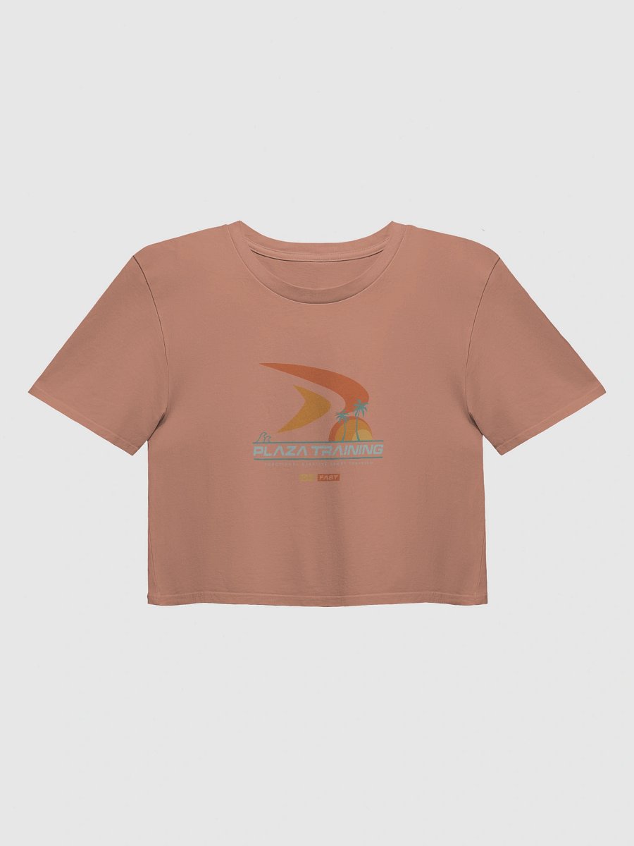 Plaza Training Crop Tee – Summer Drop product image (2)