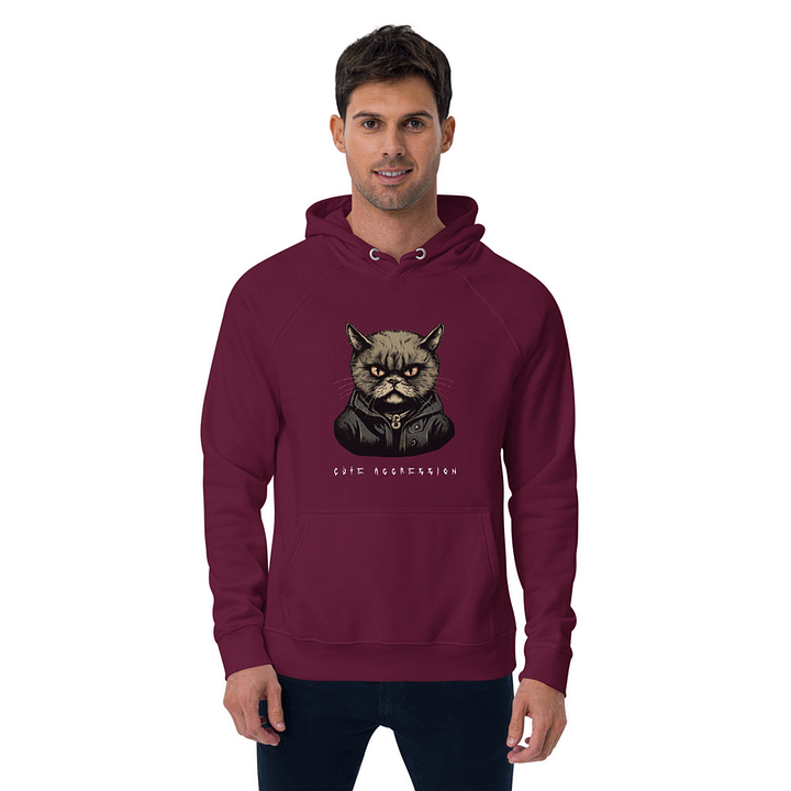 [FW Bailey 4] Unisex eco raglan hoodie product image (2)