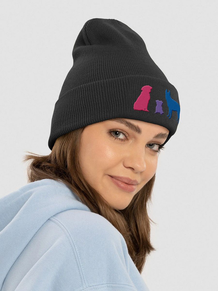 Bisexual Pride Dogs Beanie product image (29)