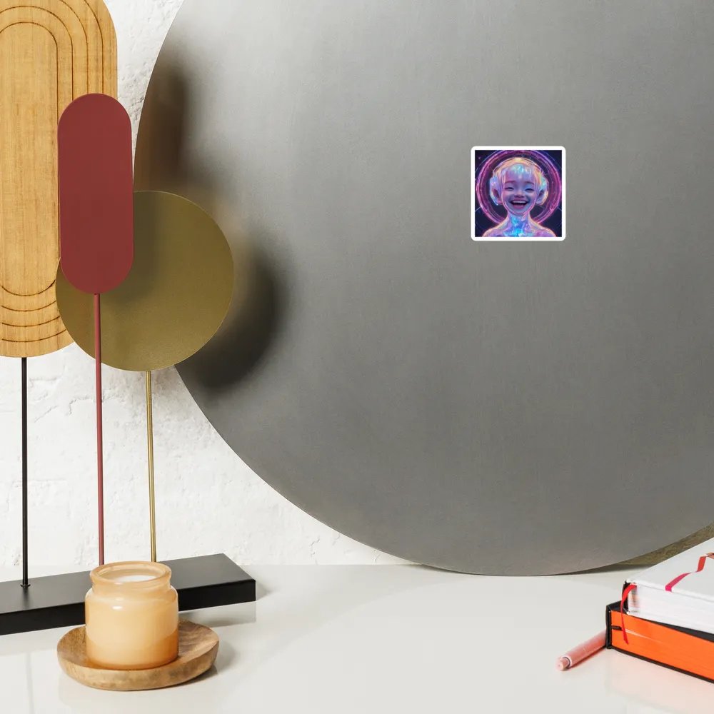 Happy as a Hologram Magnet product image (11)