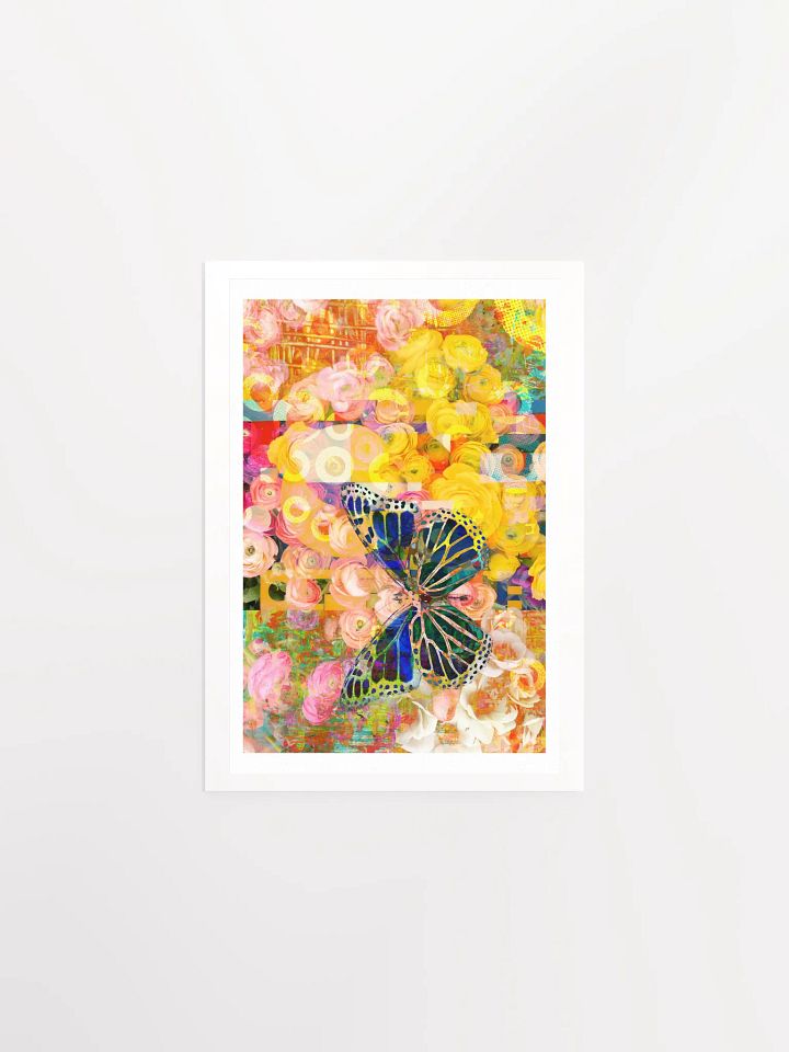 Chasing Butterflies: A Mixed Media Garden Dreamscape by Edward Martin product image (2)