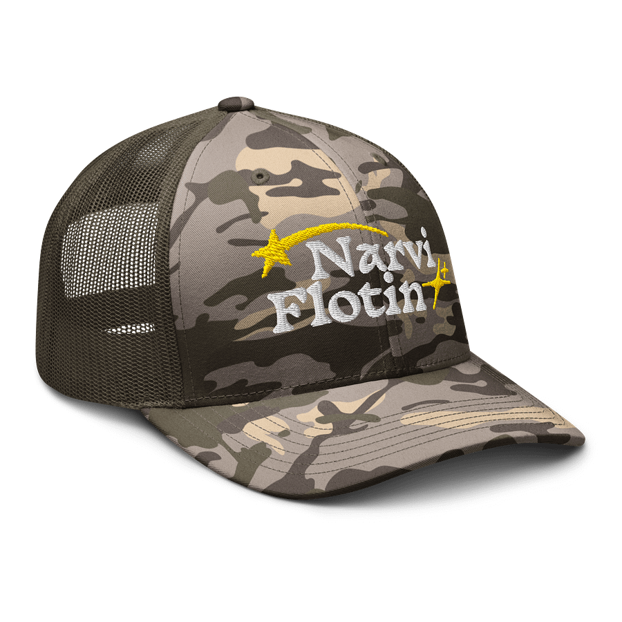 NARVI FLOTIN CAMO MESH TRUCKER HAT product image (6)