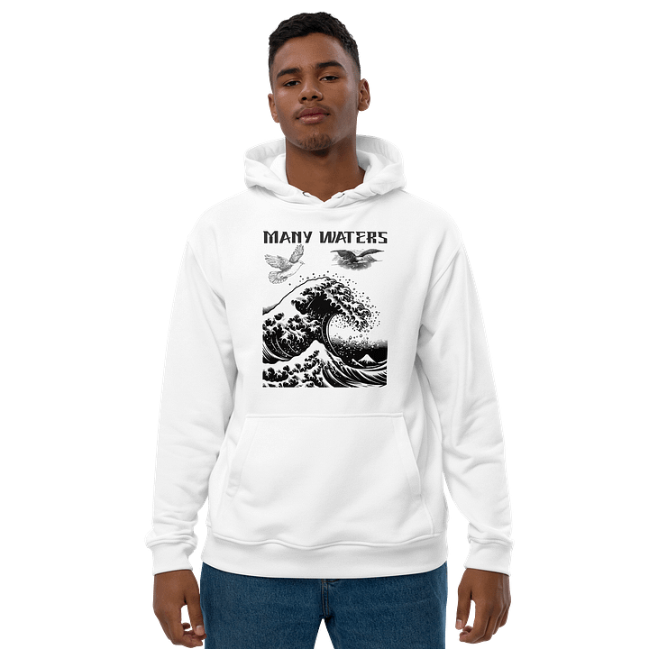 Many waters hoodie unisex product image (1)