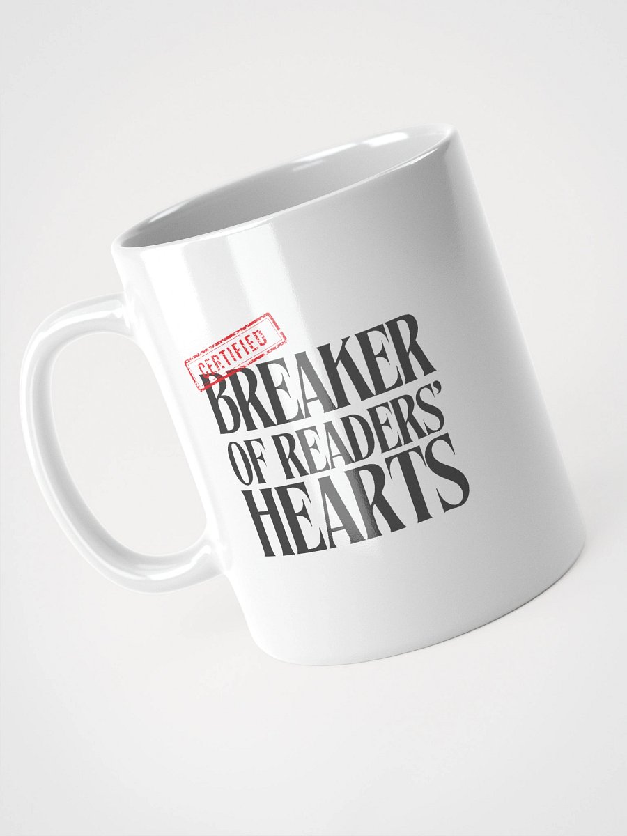 Certified Breaker Of Readers' Hearts Mug product image (5)