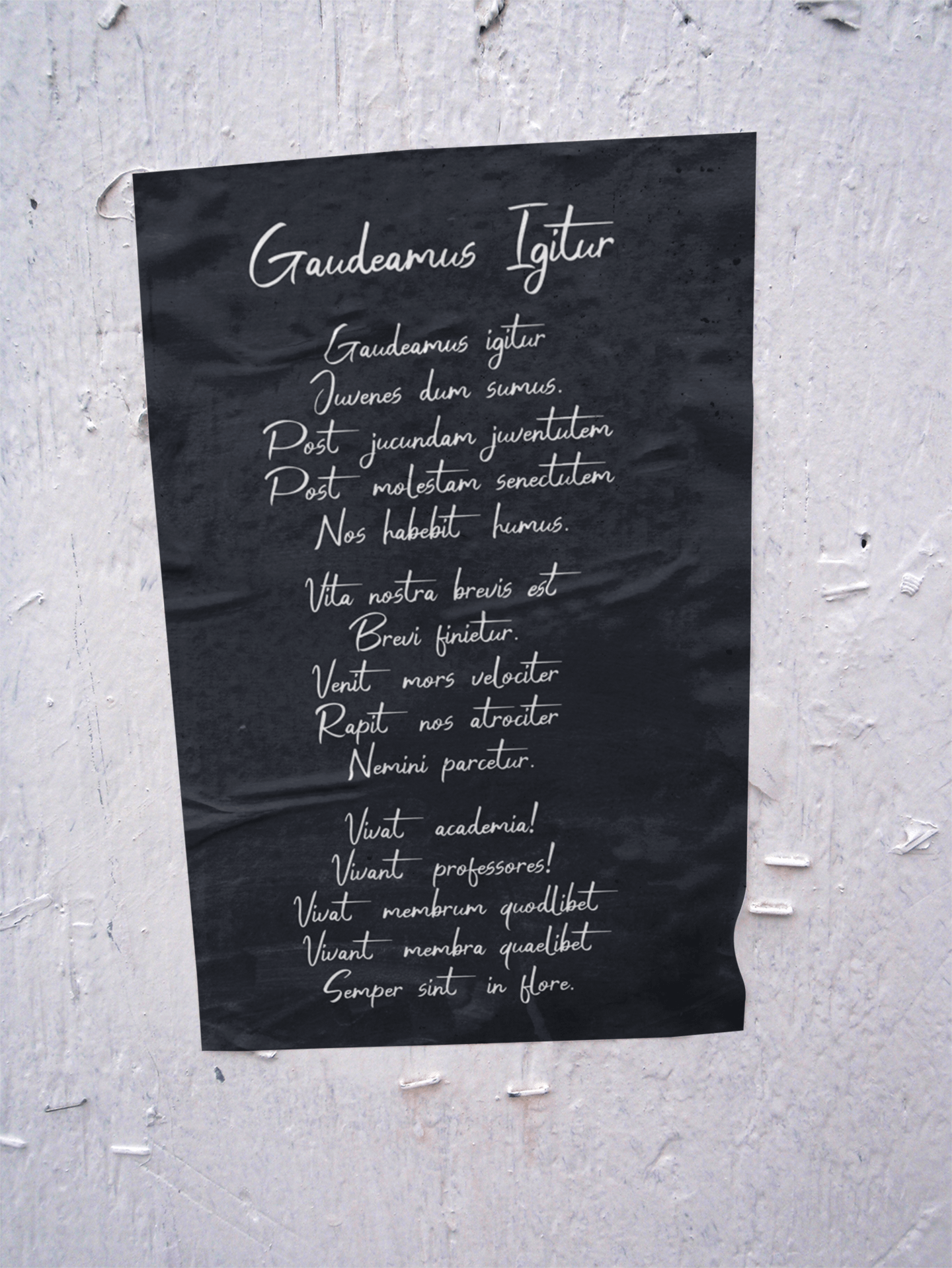 Gaudeamus Igitur Poster product image (2)