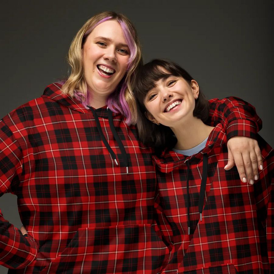 Cunningham Clan Tartan Hoodie product image (3)
