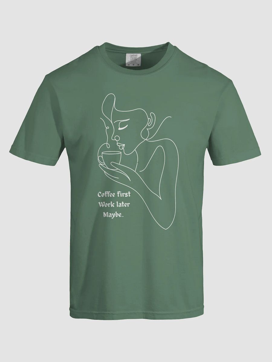 Coffee First T-shirt product image (60)