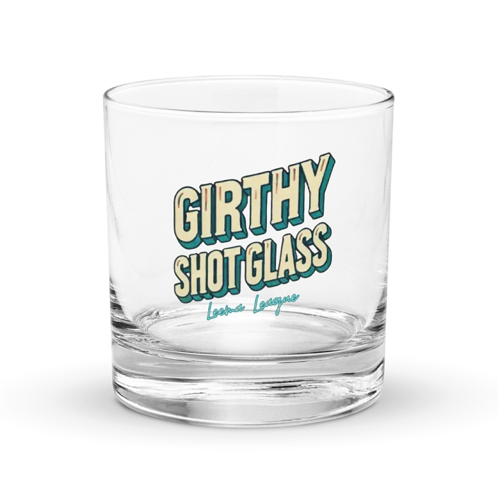 GIRTHY shot glass whiskey glass product image (1)