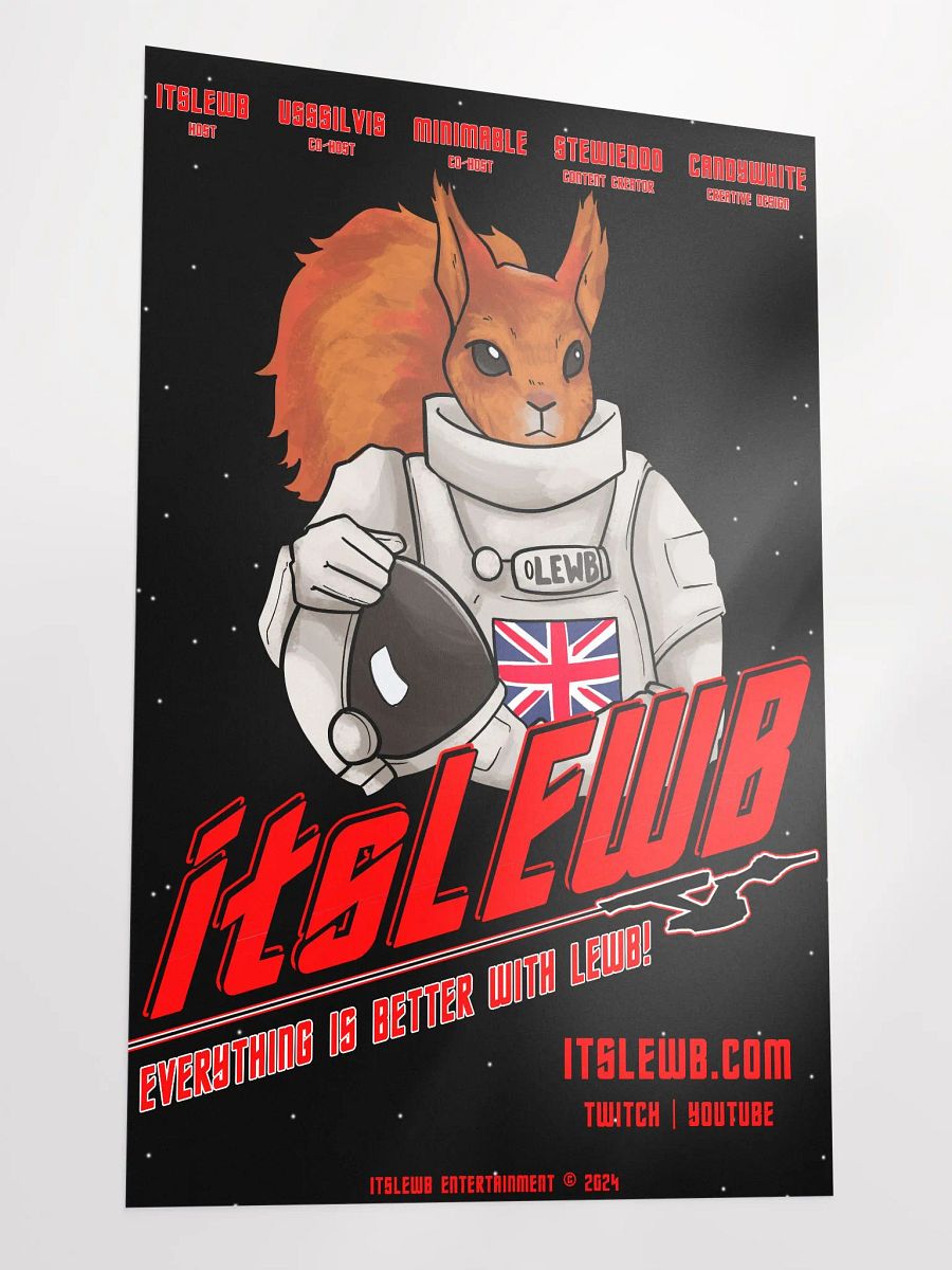 ItsLEWB - The Stream! - Poster product image (3)