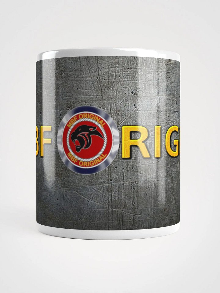 MBF Original Logo White / Grey Glossy Mug product image (2)