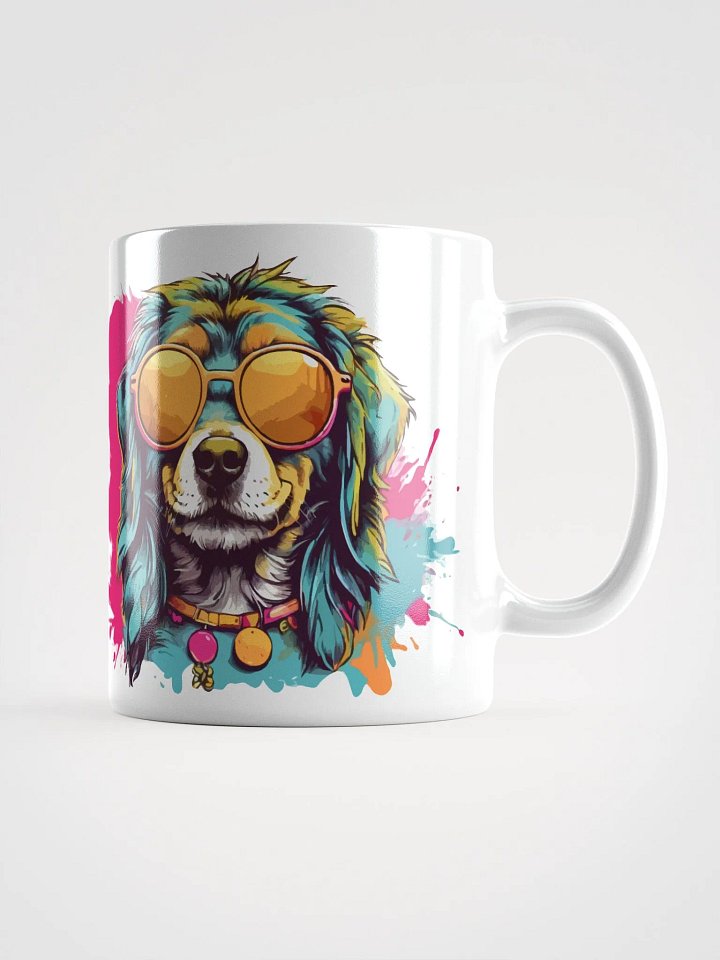 Hippie Dog 1 , Mug product image (1)